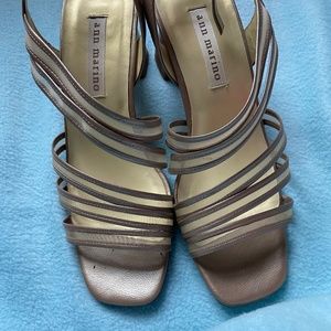 Sandals Formal Taupe size 8